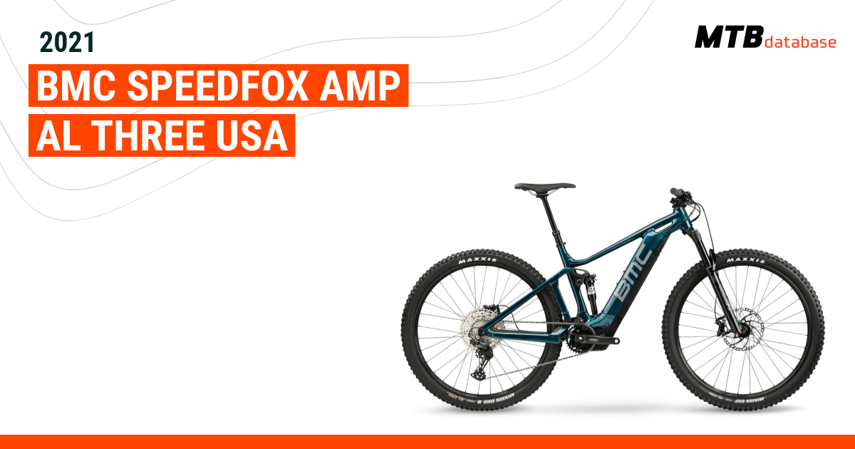 2021 BMC Speedfox AMP AL Three USA Specs Reviews Images