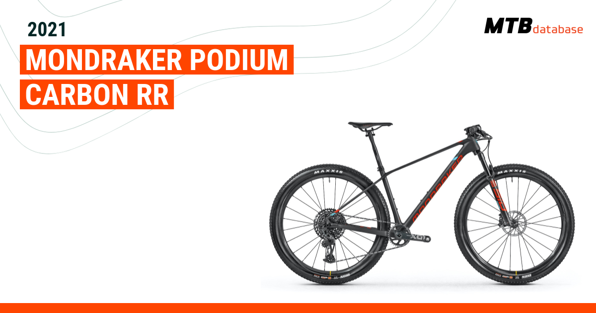 2021 Mondraker Podium Carbon RR Specs Reviews Images