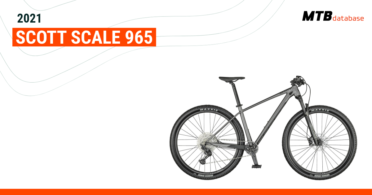 altijd opleggen Kerkbank 2021 Scott Scale 965 - Specs, Reviews, Images - Mountain Bike Database