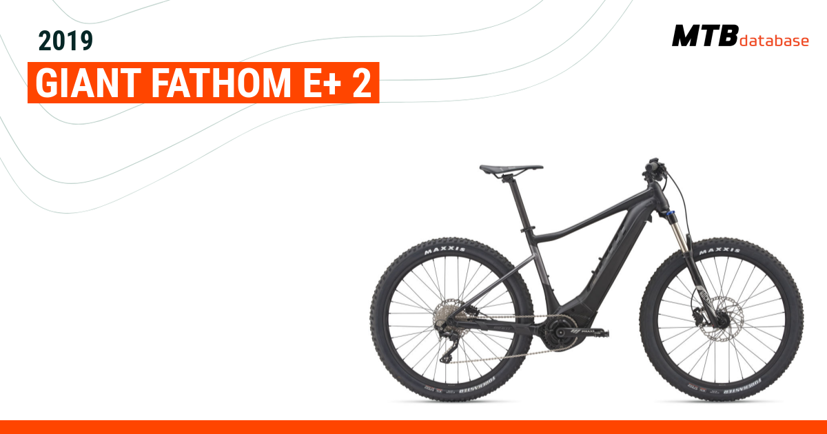 Giant fathom e+ 2 hot sale