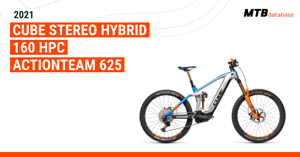 Cube stereo hybrid 160 hpc action team 27.5 625 action best sale team 2021