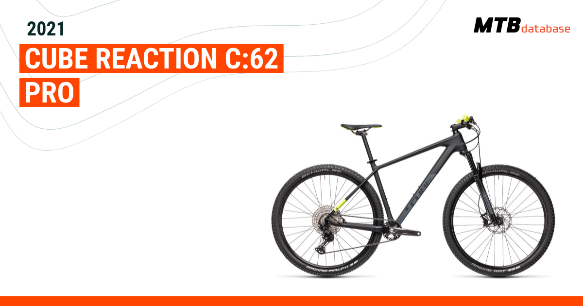 2021 Cube Reaction C 62 Pro Specs Reviews Images Mountain