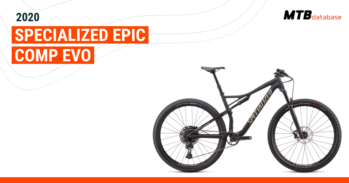 Specialized epic cheap comp evo 2020