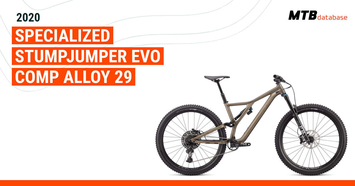 2020 Specialized Stumpjumper EVO Comp Alloy 29 Specs Reviews