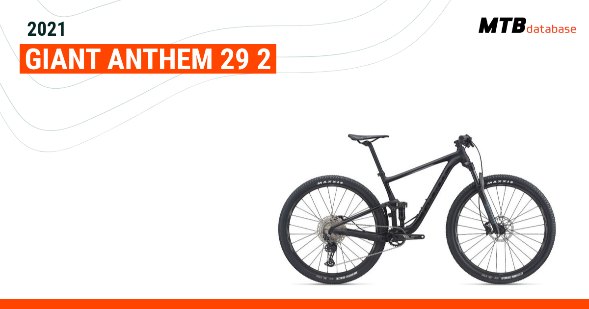 2021 Giant Anthem 29 2 Specs Reviews Images Mountain Bike