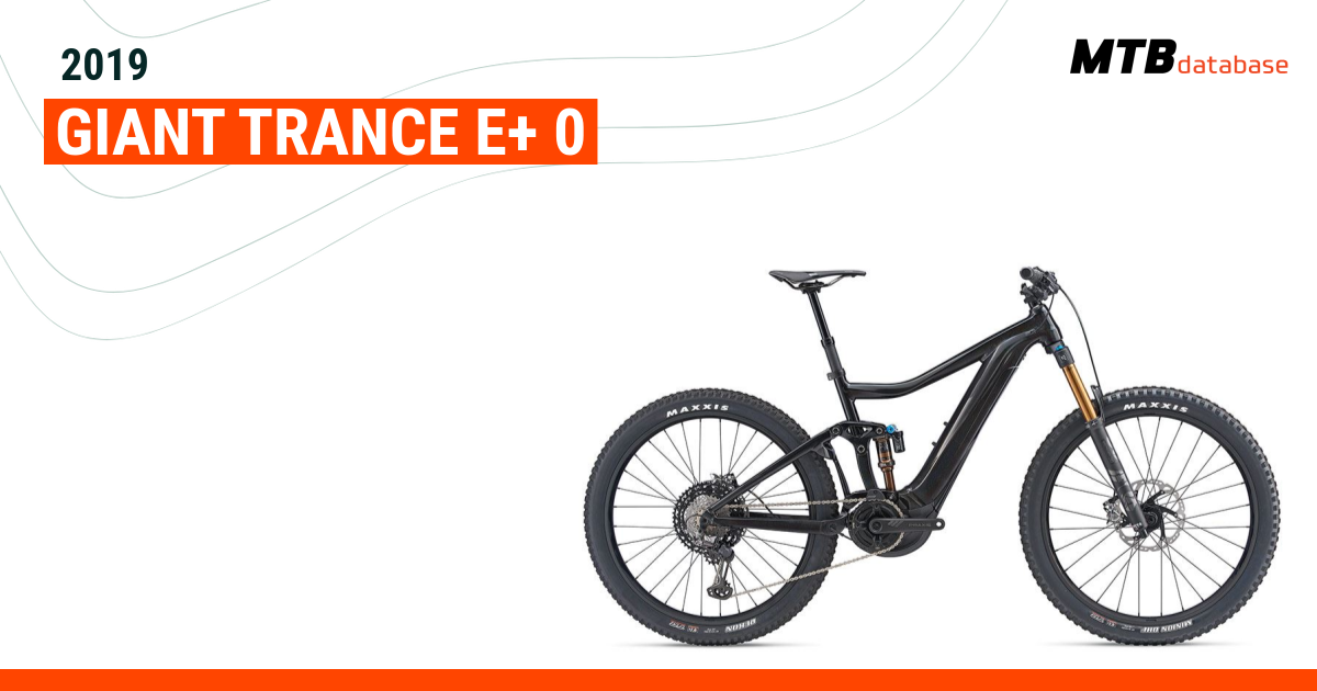 Giant trance cheap e 0 2019