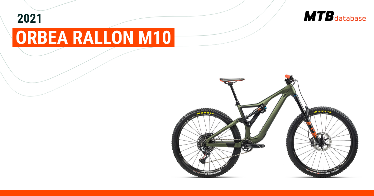 2021 Orbea Rallon M10 Specs Reviews Images Mountain Bike