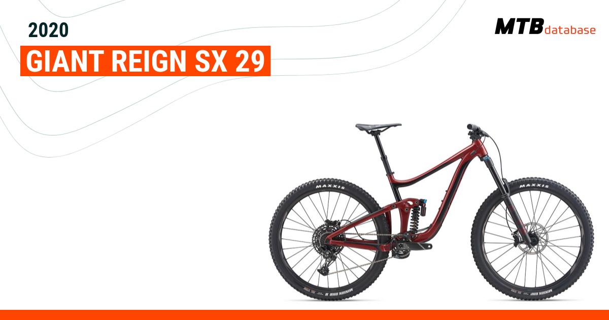 Giant reign sx 2020 hot sale 29