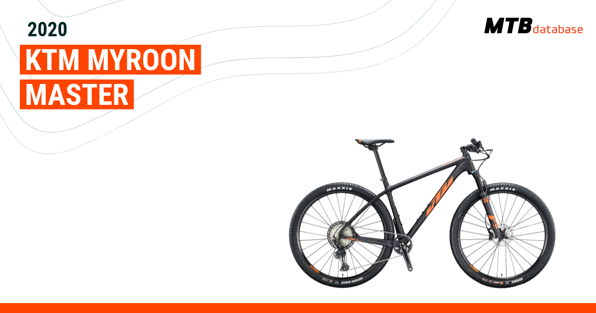 2020 KTM Myroon Master Specs Reviews Images Mountain Bike