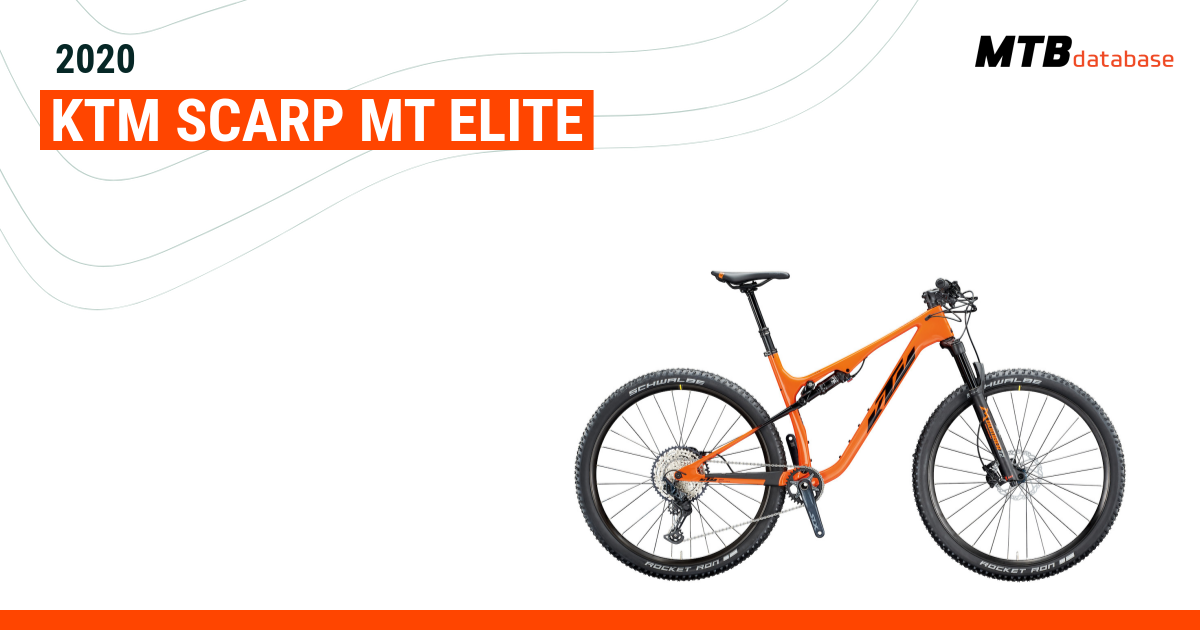 2020 KTM Scarp MT Elite Specs Reviews Images Mountain Bike