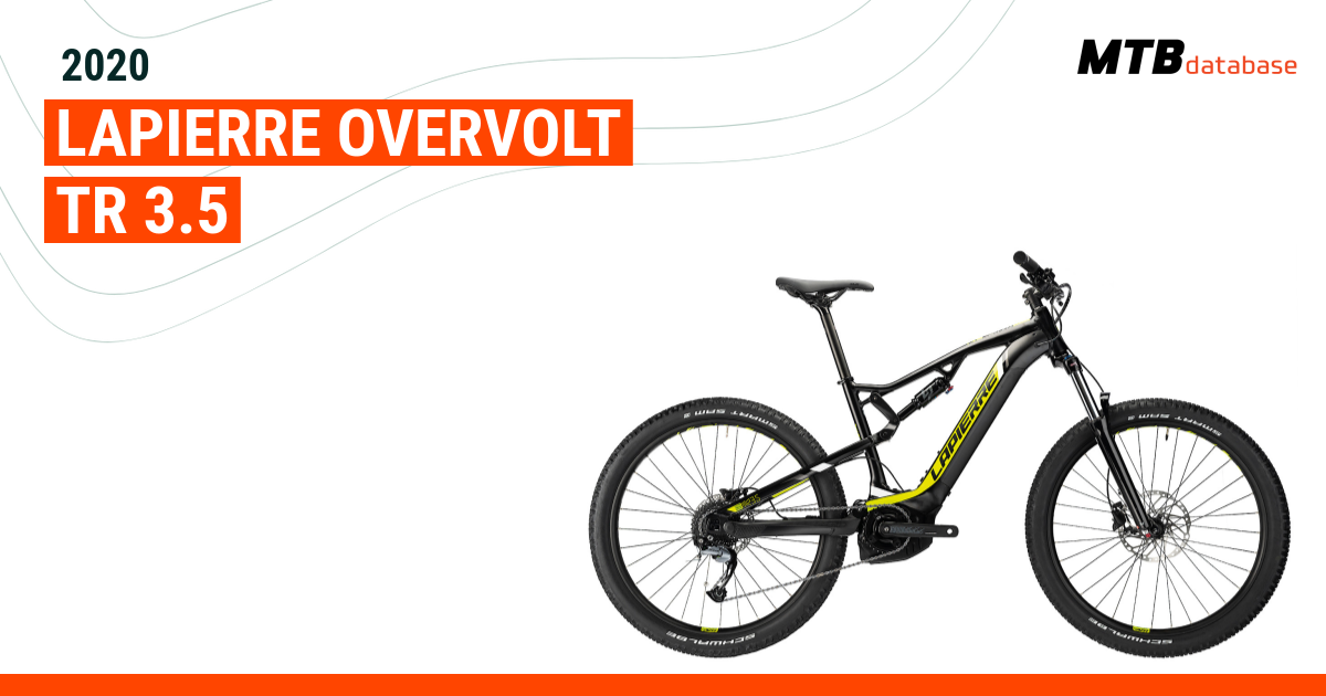 Vtt lapierre best sale overvolt tr 3.5