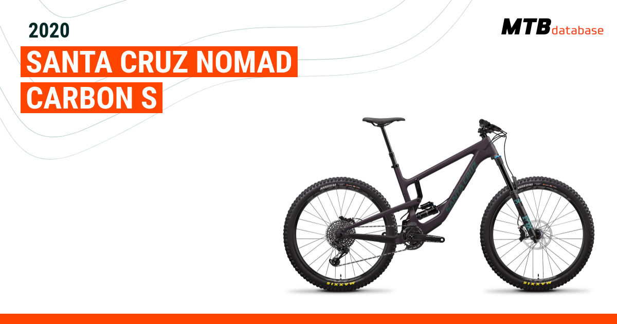 Santa cruz best sale nomad carbon s