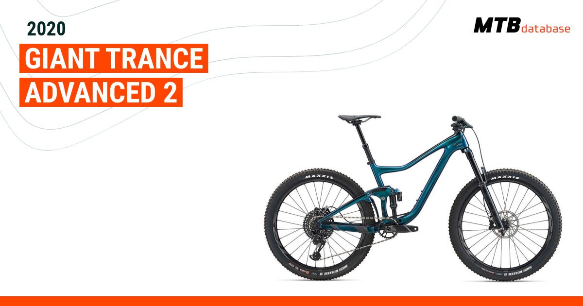 Giant 2020 trance advanced best sale 2 mtb