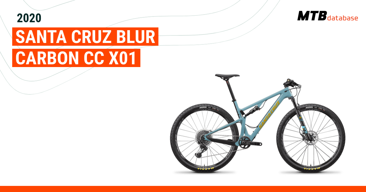 2020 Santa Cruz Blur Carbon CC X01 Specs Reviews Images