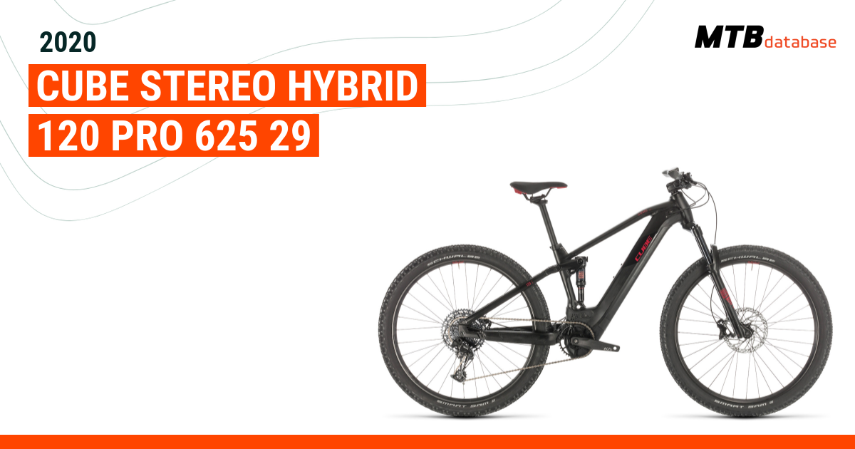 Bicicleta cube stereo hybrid 120 pro 625 discount 29