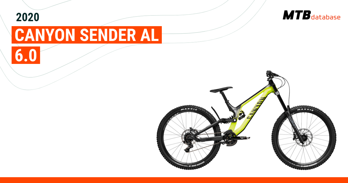 Canyon sender best sale al 6.0 review