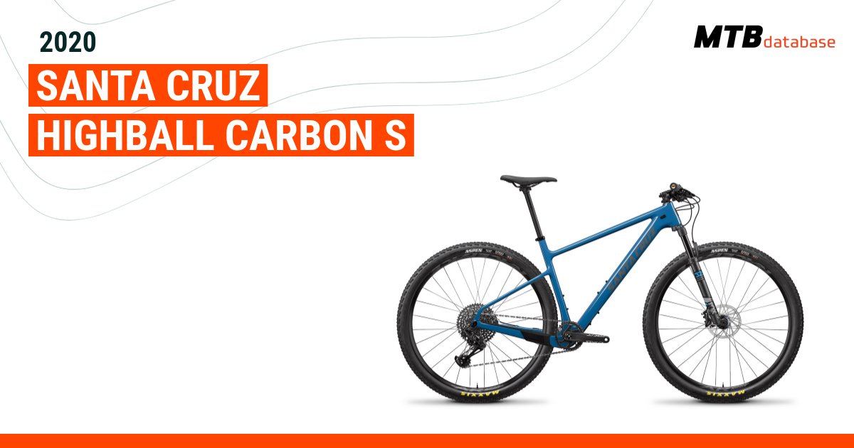 2020 Santa Cruz Highball Carbon S Specs Reviews Images