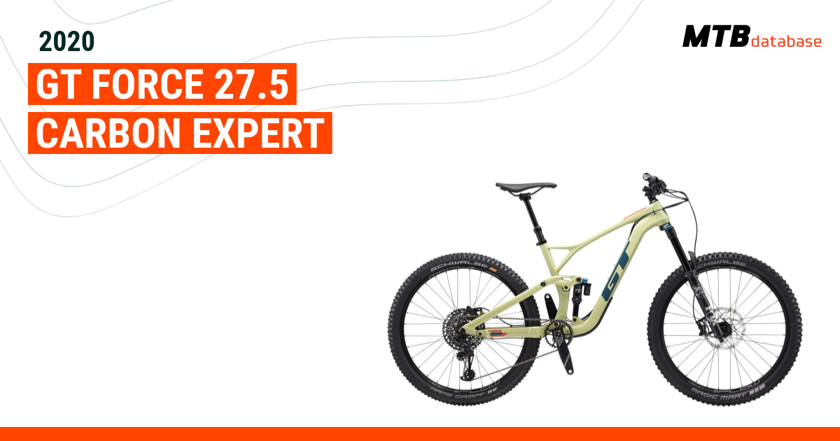 2020 GT Force 27.5 Carbon Expert Specs Reviews Images