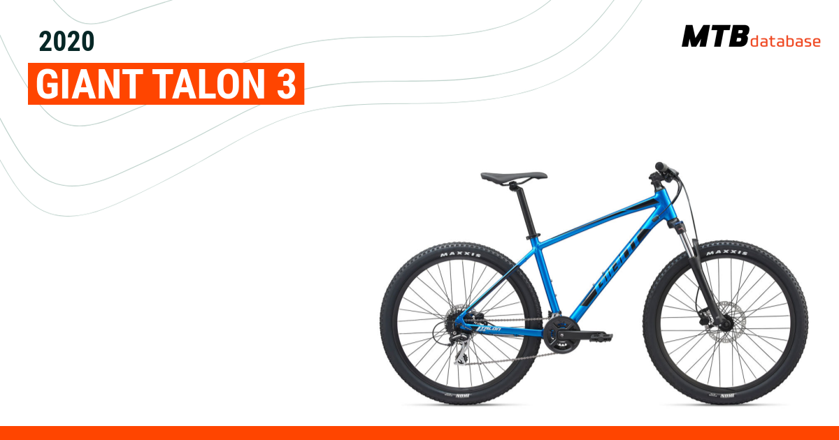 2020 Giant Talon 3 Specs Reviews Images Mountain Bike Database