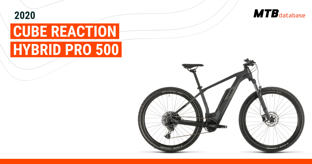 2020 cube reaction hybrid pro 500