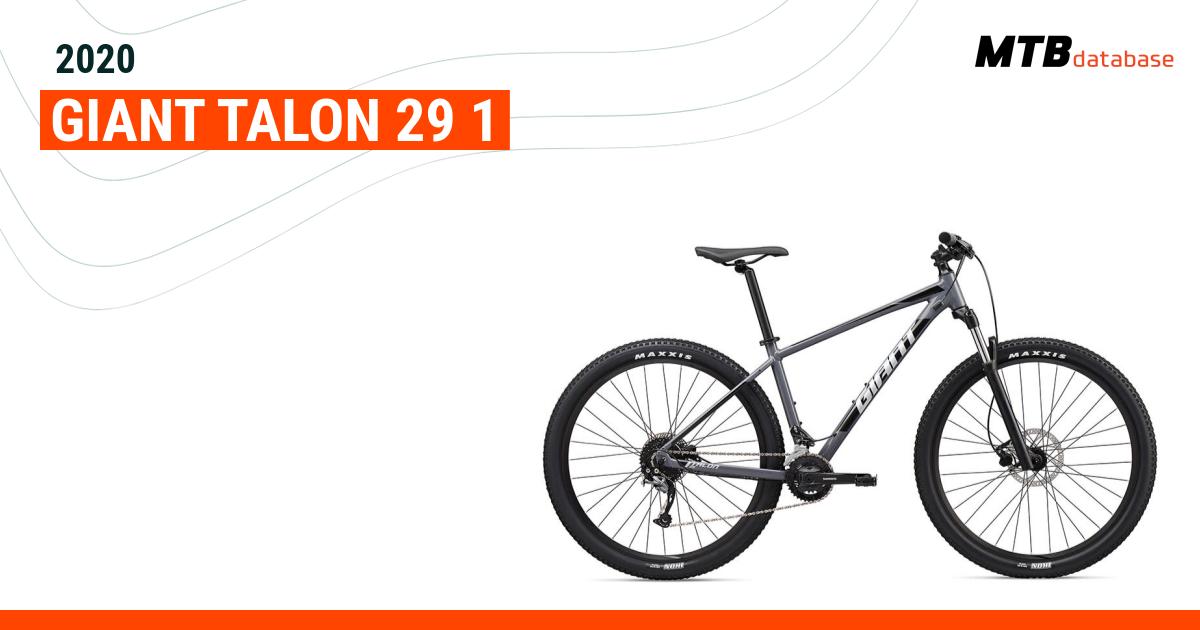 2020 Giant Talon 29 1 Specs Reviews Images Mountain Bike