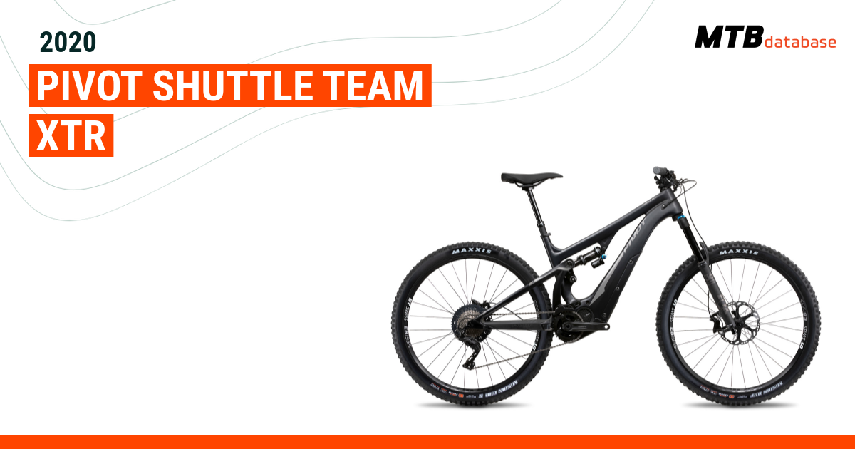 Pivot shuttle team xtr e online bike