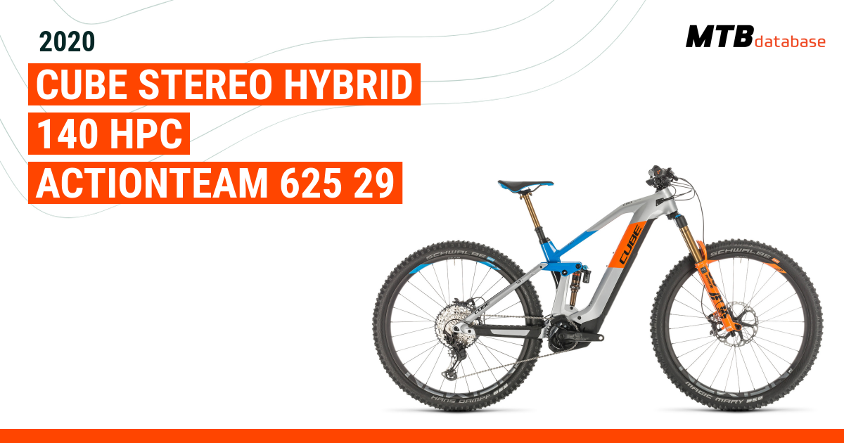 Cube stereo hybrid 140 hpc action team sales 2020