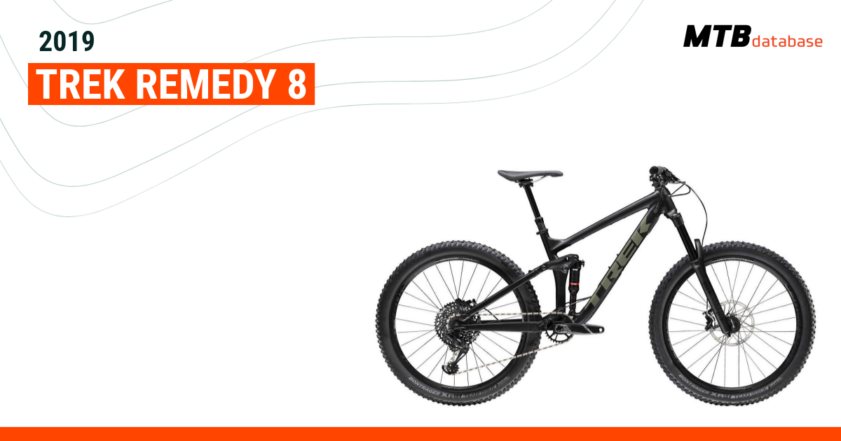 Trek remedy best sale 8 2019 spec