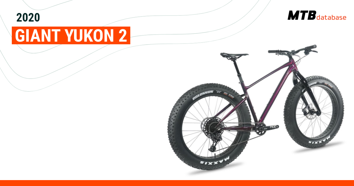 Giant yukon 2 weight hot sale