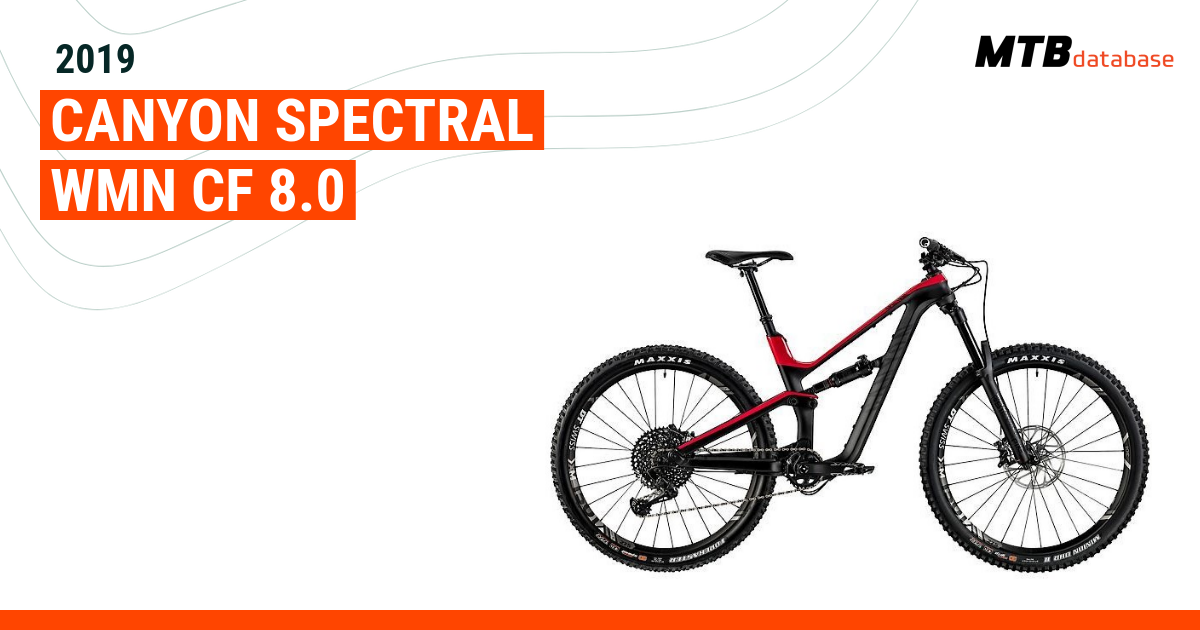 2019 Canyon Spectral WMN CF 8.0 Specs Reviews Images Mountain Bike Database