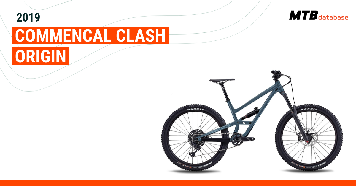 Commencal clash origin suspension hot sale bike