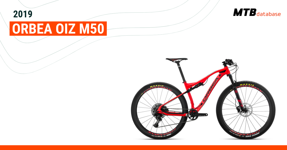 Peso orbea best sale oiz m50 2019