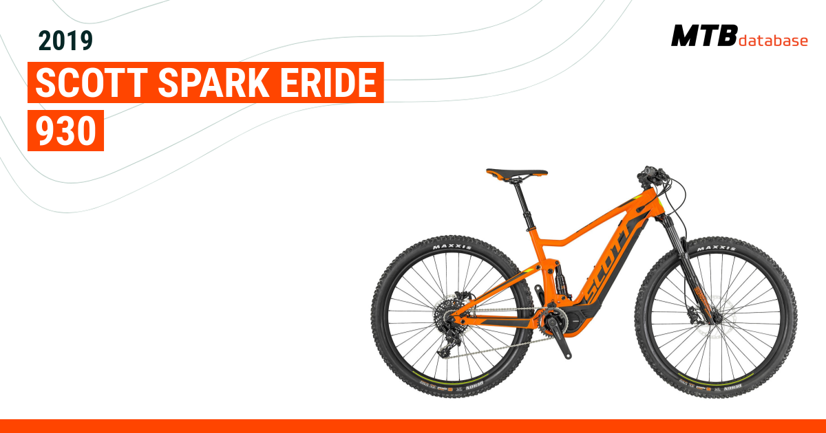 Scott spark hot sale eride 2019