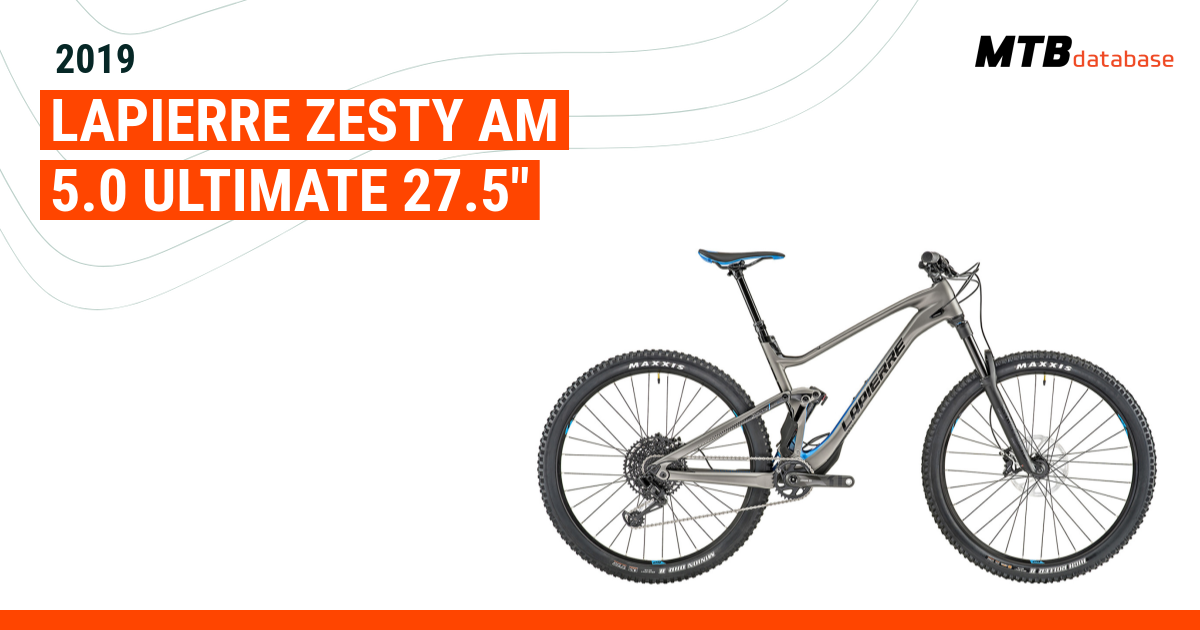 Lapierre zesty am 5.0 ultimate 2019 new arrivals