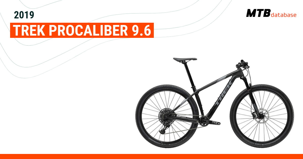 Trek procaliber 9.6 2024 2019 mountain bike