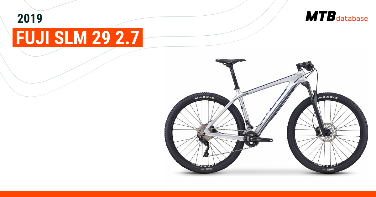 2019 Fuji SLM 29 2.7 Specs Reviews Images Mountain Bike Database