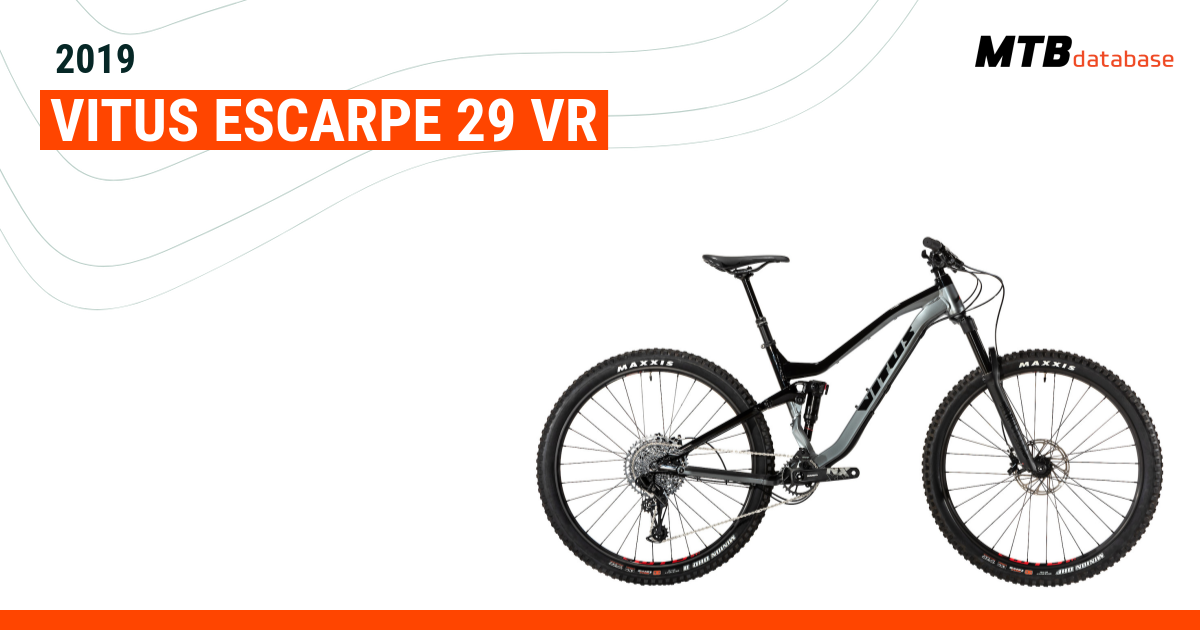 2019 Vitus Escarpe 29 VR Specs Reviews Images Mountain Bike Database