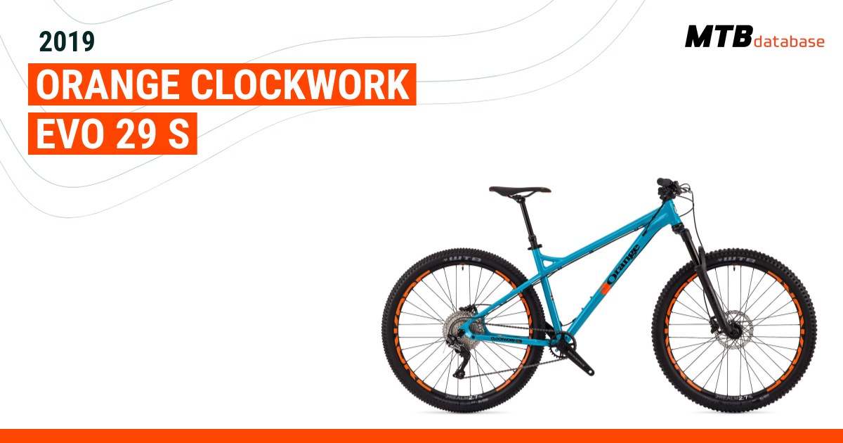 Orange clockwork evo 29 s hot sale