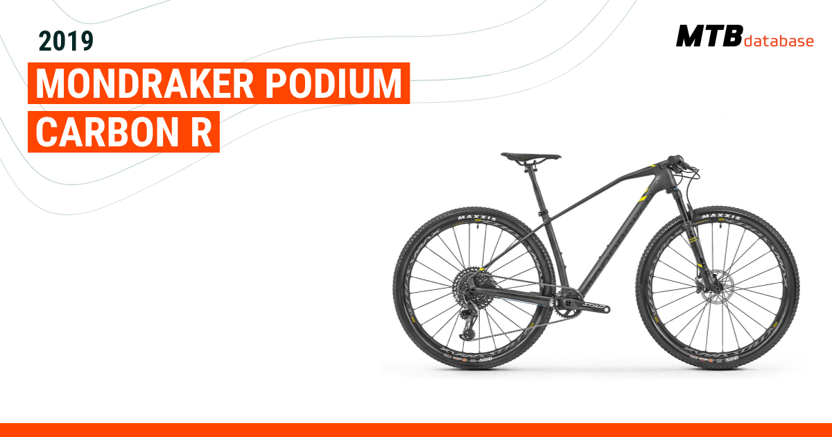 2019 Mondraker Podium Carbon R Specs Reviews Images Mountain