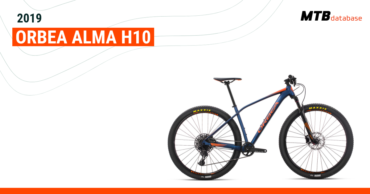 2019 Orbea Alma H10 Specs Reviews Images Mountain Bike Database