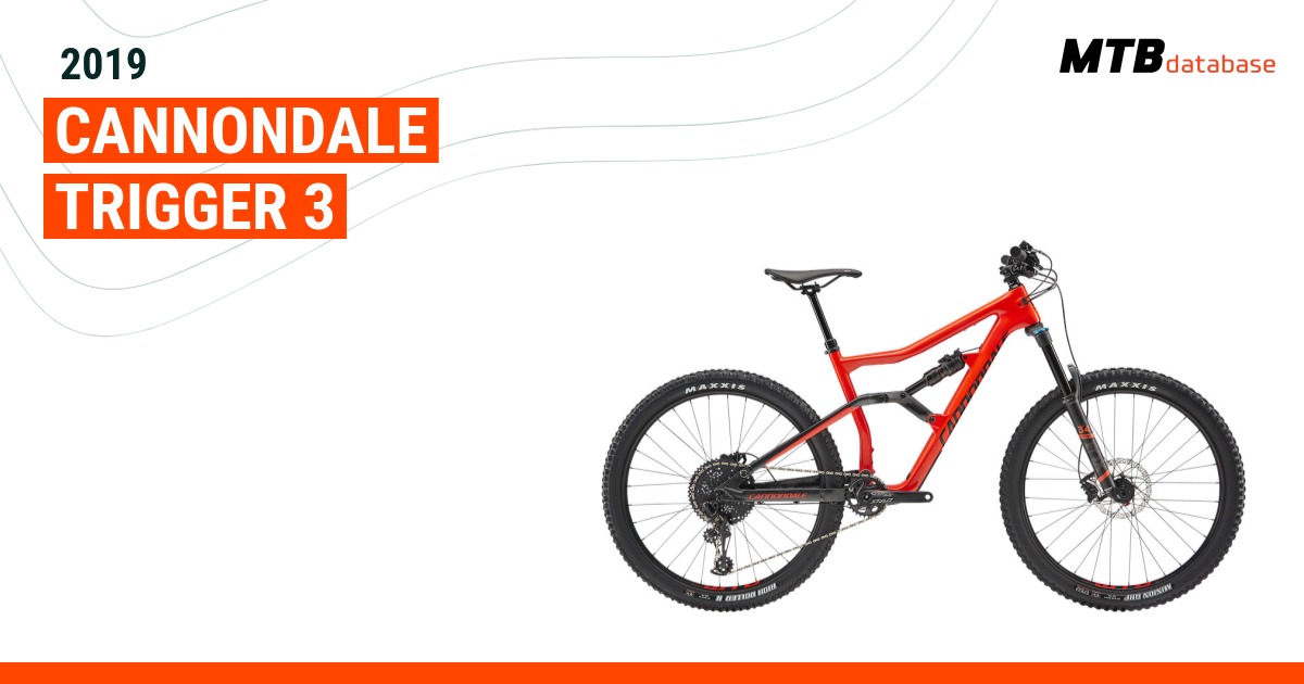 2019 cannondale best sale trigger 3