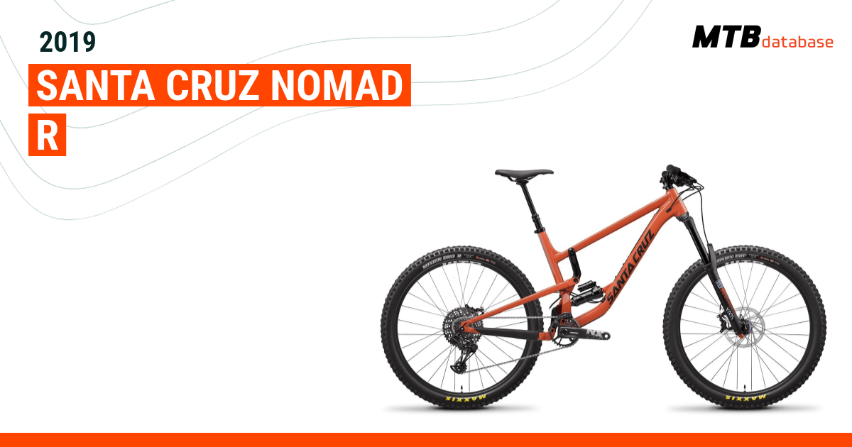 2019 Santa Cruz Nomad R Specs Reviews Images Mountain Bike