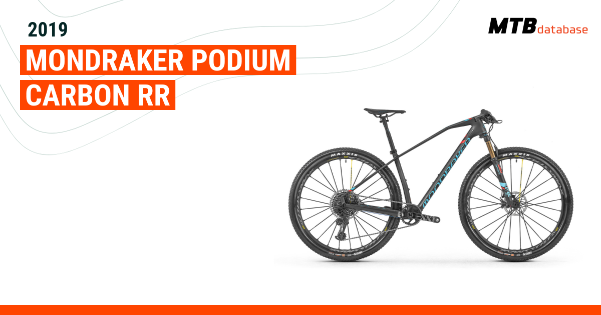 2019 Mondraker Podium Carbon RR Specs Reviews Images