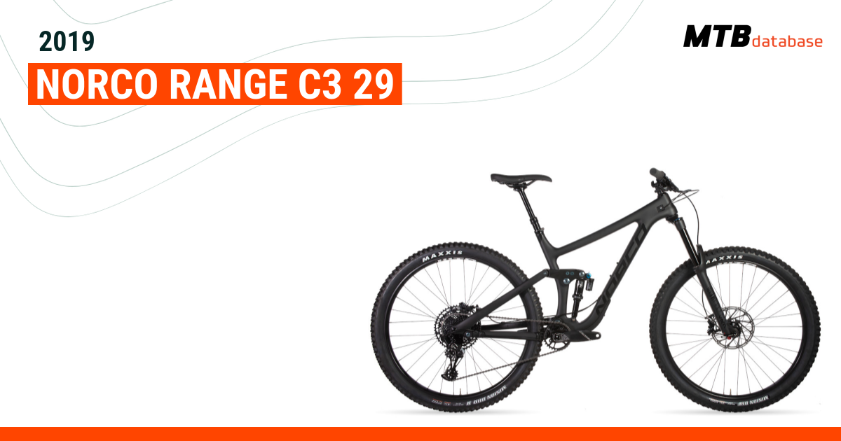 2019 Norco Range C3 29 Specs Reviews Images Mountain Bike