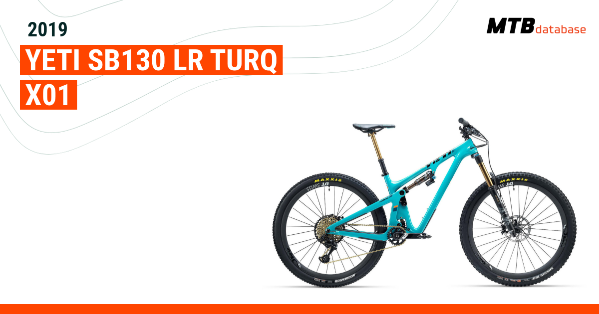 Yeti sb130 turq clearance x01 2019