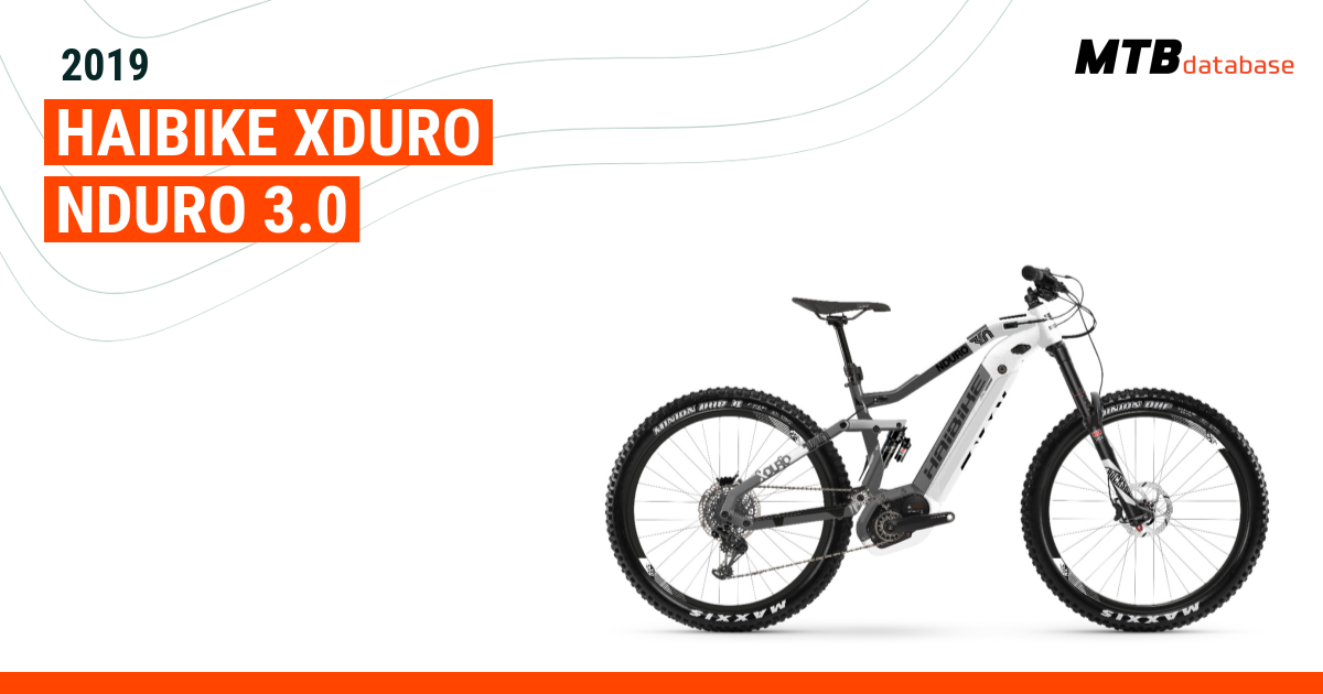 Haibike nduro hot sale xduro 3.0