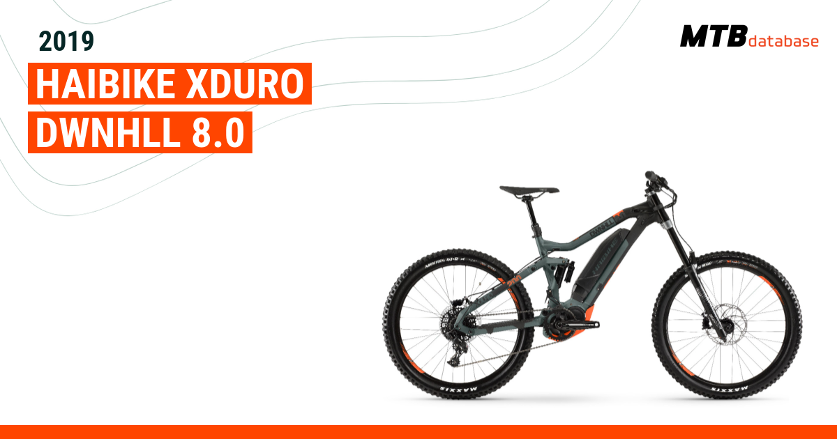 Haibike xduro dwnhll 8.0 hot sale 2019