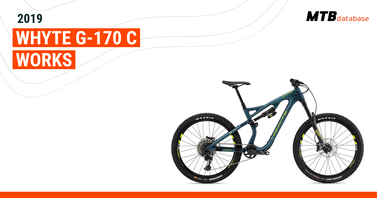 Whyte g170 online 2019