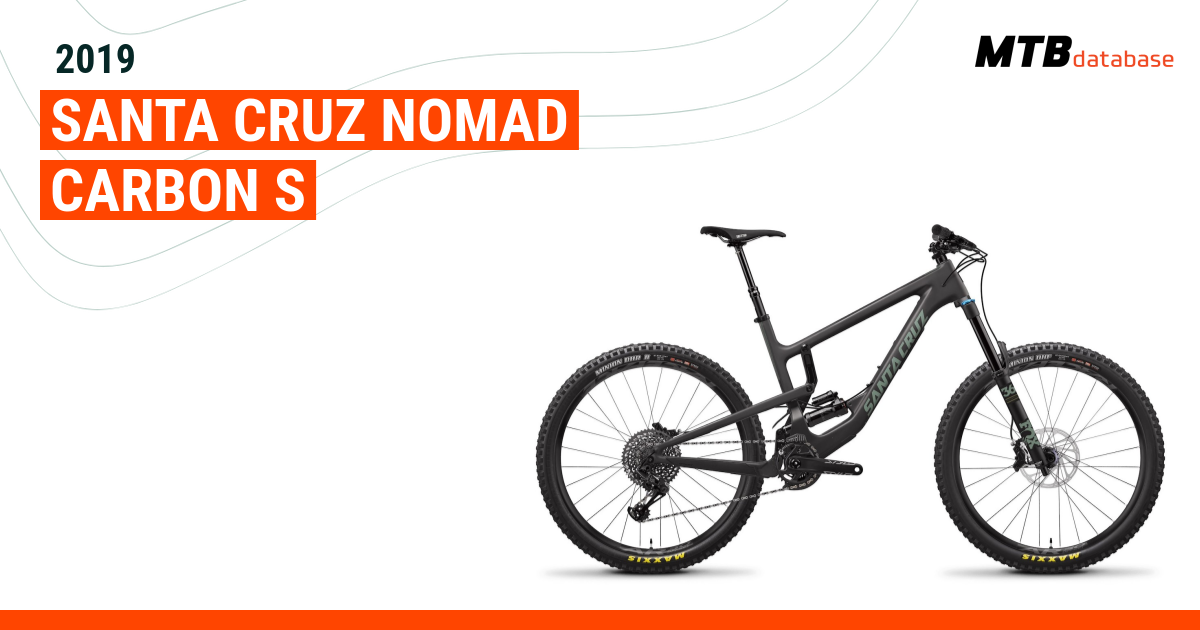 2019 Santa Cruz Nomad Carbon S Specs Reviews Images Mountain