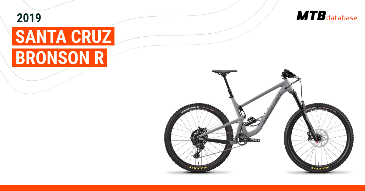 2019 Santa Cruz Bronson R Specs Reviews Images Mountain Bike